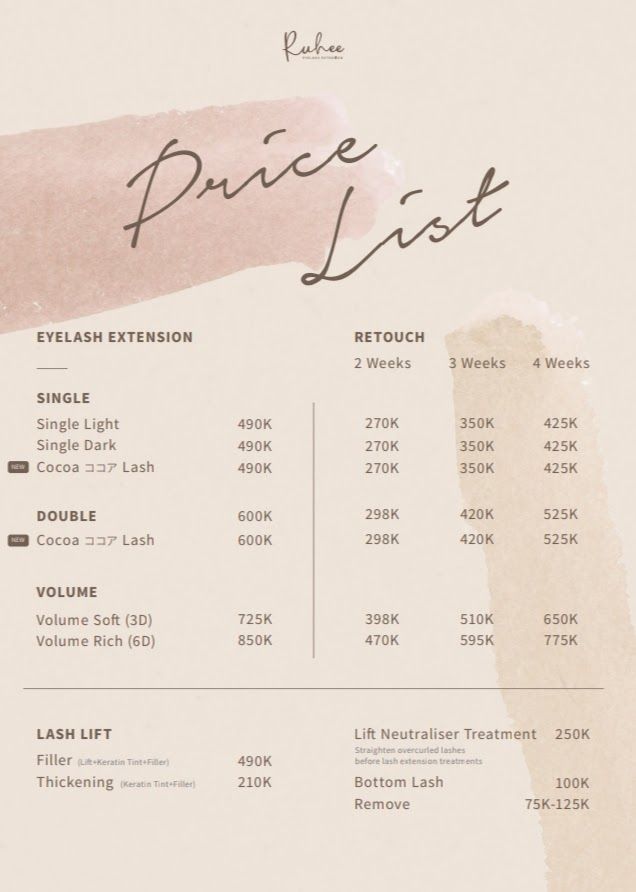 Perbedaan Lash Lift dan Lash Filler, Kamu Wajib Tahu